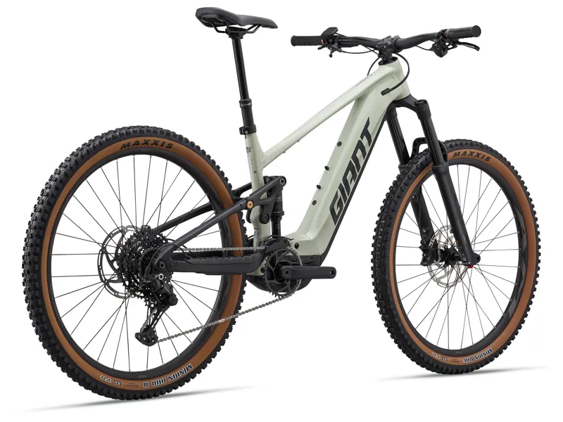 2027 Giant Stance E+ 2 electric full suspension mountain bike / Desert Sage - Black-1