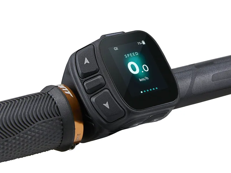 2027 Giant Stance E+ 2 electric full suspension mountain bike / Desert Sage - Black-6