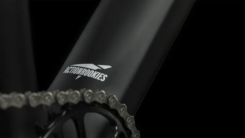 2025 Cube Elite 240 c:62 Pro - 24inch wheel kids bike - Carbon / Blue / Red -4