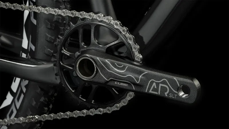 2025 Cube Elite 240 C:62 SLX - 24inch wheel kids bike - Carbon/Blue/Red-5