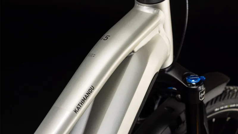 2025 Cube Kathmandu Hybrid 45 750 - Trapeze - Fully Equipped Electric Hybrid - Grey/Reflex-2