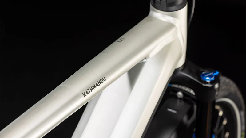 2025 Cube Kathmandu Hybrid 45 750 - Fully Equipped Electric Hybrid - Grey/Reflex-2