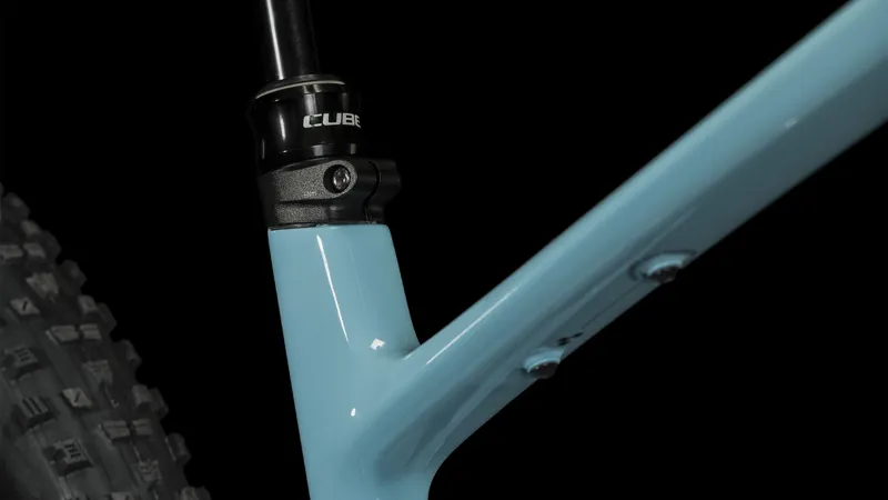 2025 Cube Stereo ONE44 C:62 Pro - Full Suspension Trail Mountain Bike - Maya Blue / Black-6