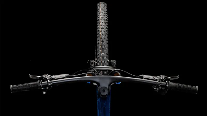 2025 Cube Stereo ONE44 C:68X SLT - Full Suspension Trail Mountain Bike - Liquid Blue / Black-9