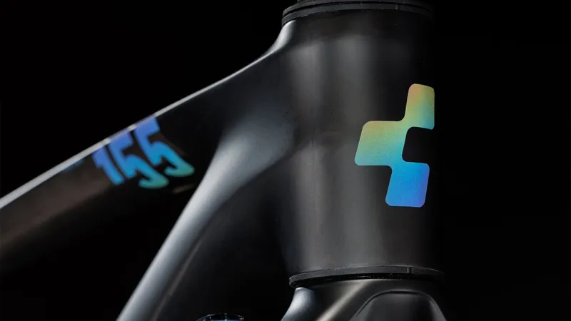 2025 Cube Stereo ONE55 C:62 SLT - Full Suspension Trail Mountain Bike - Carbon / Black-6