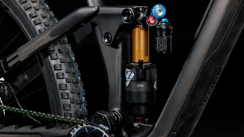 2025 Cube Stereo ONE55 C:62 SLT - Full Suspension Trail Mountain Bike - Carbon / Black-7