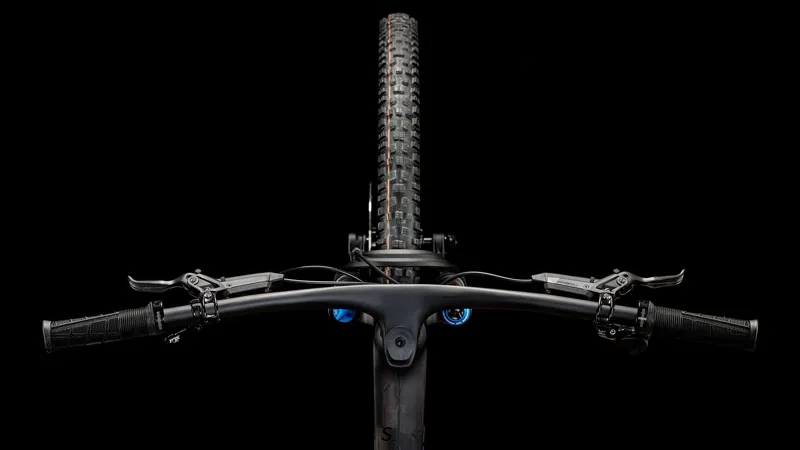 2025 Cube Stereo ONE55 C:62 SLT - Full Suspension Trail Mountain Bike - Carbon / Black-10