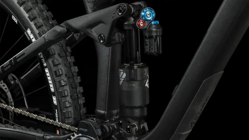 2025 Cube Stereo ONE77 Pro 29 - Full Suspension Trail Mountain Bike - Black Anodized-3