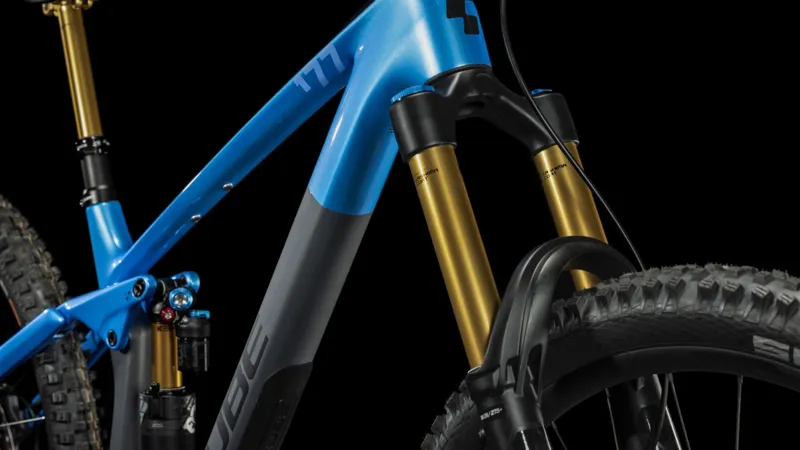 2025 Cube Stereo ONE77 C:68X SLX 29 - Full Suspension Trail Mountain Bike - Action Team-2