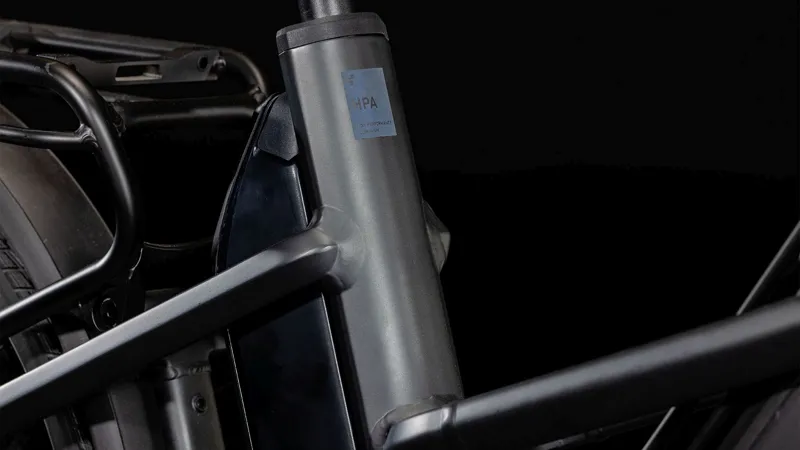 2025 Cube Longtail Hybrid 725 - Electric Urban Cargo Bike - Grey / Reflex-7