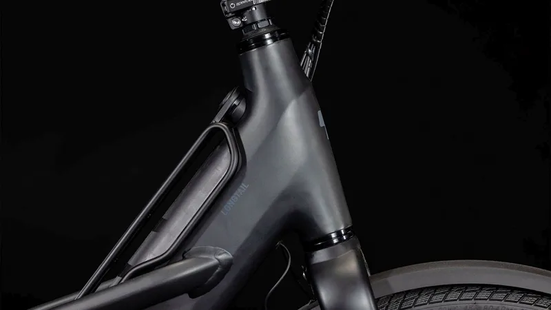 2025 Cube Longtail Hybrid 725 - Electric Urban Cargo Bike - Grey / Reflex-5