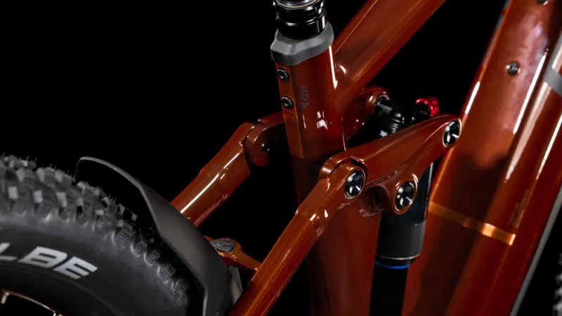 2025 Cube Stereo Hybrid one44 Pro 800 - Full Suspension Electric Bike - Bourbon / Black-3