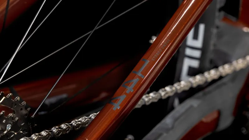 2025 Cube Stereo Hybrid one44 Pro 800 - Full Suspension Electric Bike - Bourbon / Black-5