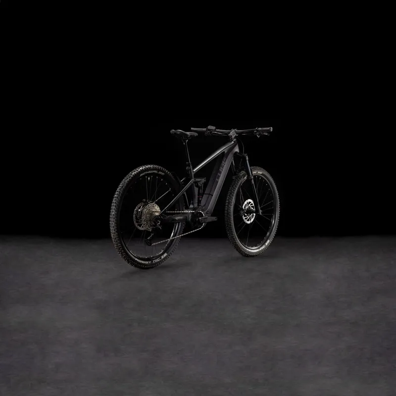 2025 Cube Stereo Hybrid one44 EX 800 - Full Suspension Electric Bike - Blackline-1