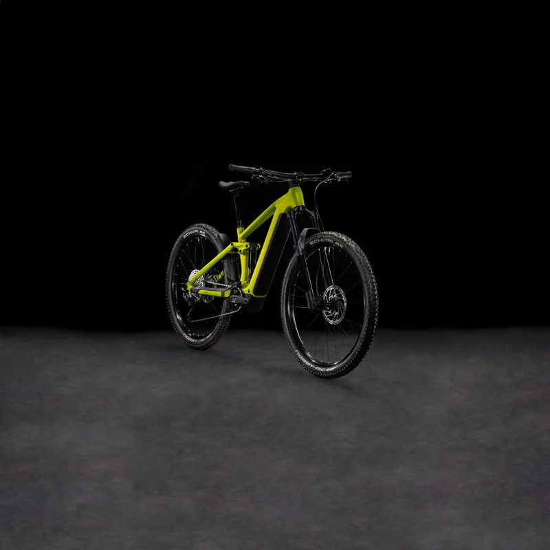 2025 Cube Stereo Hybrid one44 EX 800 - Full Suspension Electric Bike - Lizard / Black-1