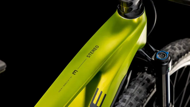 2025 Cube Stereo Hybrid one44 EX 800 - Full Suspension Electric Bike - Lizard / Black-2