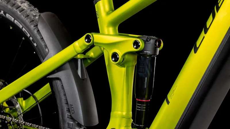 2025 Cube Stereo Hybrid one44 EX 800 - Full Suspension Electric Bike - Lizard / Black-5