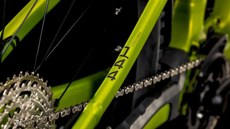 2025 Cube Stereo Hybrid one44 EX 800 - Full Suspension Electric Bike - Lizard / Black-7