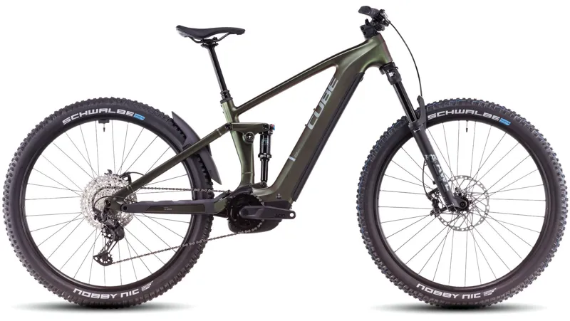 2025 Cube Stereo Hybrid one44 EXC 800 - Full Suspension Electric Bike - Stellar / Shift Iris