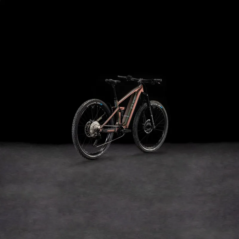 2025 Cube Stereo Hybrid one44 EXC 800 - Full Suspension Electric Bike - Stellar / Shift Iris-1