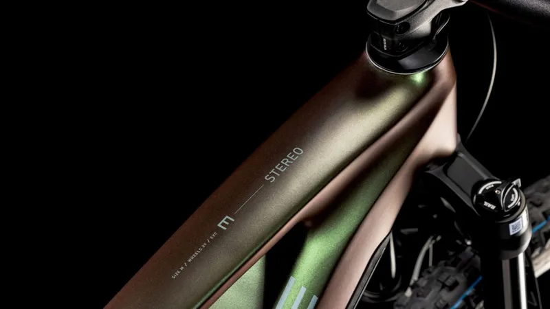 2025 Cube Stereo Hybrid one44 EXC 800 - Full Suspension Electric Bike - Stellar / Shift Iris-2