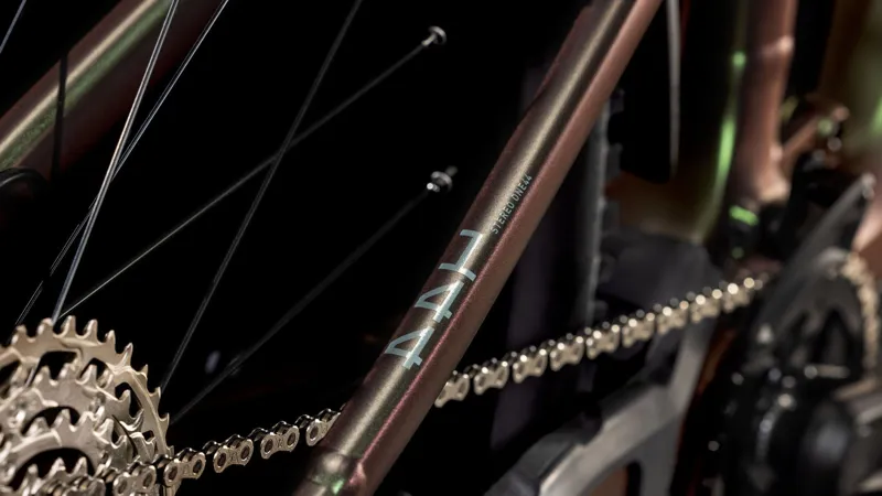 2025 Cube Stereo Hybrid one44 EXC 800 - Full Suspension Electric Bike - Stellar / Shift Iris-4