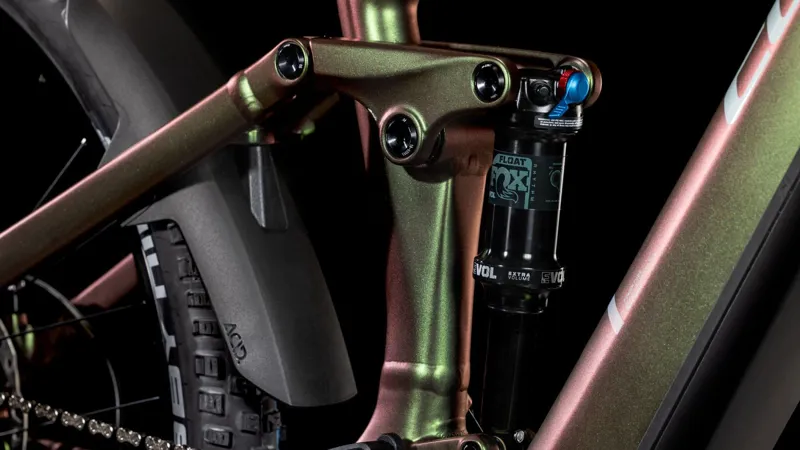 2025 Cube Stereo Hybrid one44 EXC 800 - Full Suspension Electric Bike - Stellar / Shift Iris-5