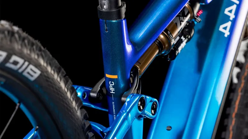 2025 Cube Stereo Hybrid One44 HPC AT - Electric Full Suspension Mountain Bike - Action Team-4