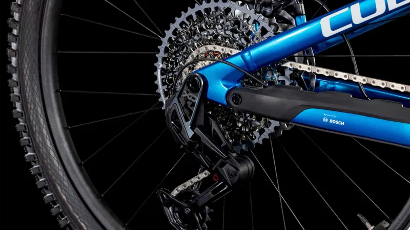 2025 Cube Stereo Hybrid One44 HPC AT - Electric Full Suspension Mountain Bike - Action Team-2