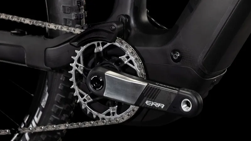 2025 Cube Stereo Hybrid ONE44 HPC SLT 800 - Full Suspension Electric Bike - Liquid Lava / Black-3