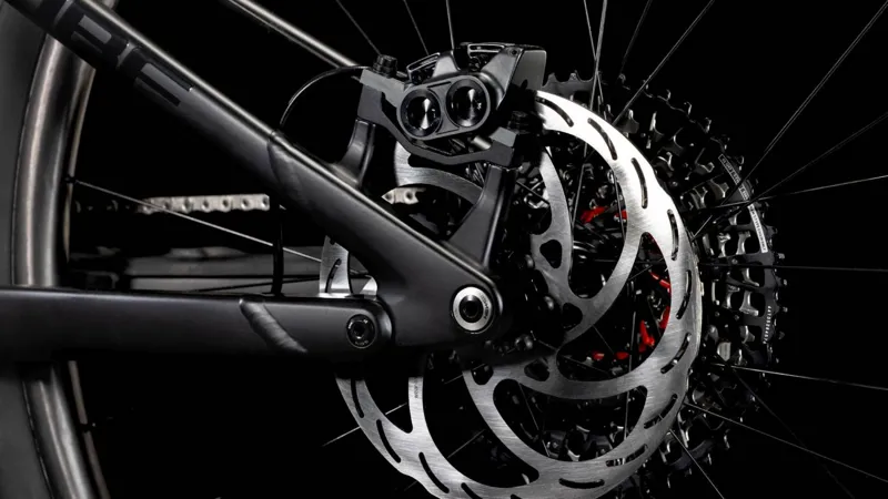 2025 Cube Stereo Hybrid ONE44 HPC SLT 800 - Full Suspension Electric Bike - Liquid Lava / Black-2