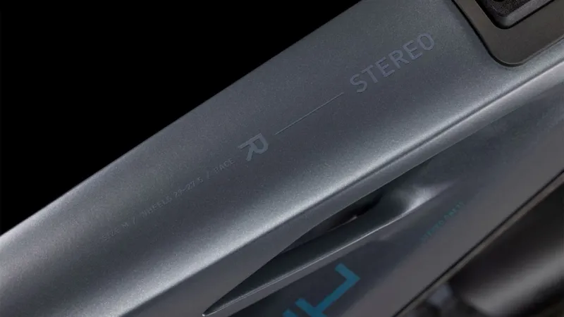 2025 Cube Stereo Hybrid One77 HPC Race 800 - Electric Full Suspension Mountain Bike - Slab Grey / Prism-4