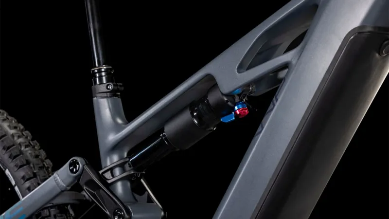 2025 Cube Stereo Hybrid One77 HPC Race 800 - Electric Full Suspension Mountain Bike - Slab Grey / Prism-2