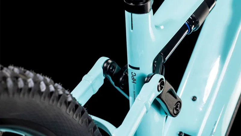 2025 Cube Stereo Hybrid One77 HPC Race 800 - Electric Full Suspension Mountain Bike - Dazzle / Black-3