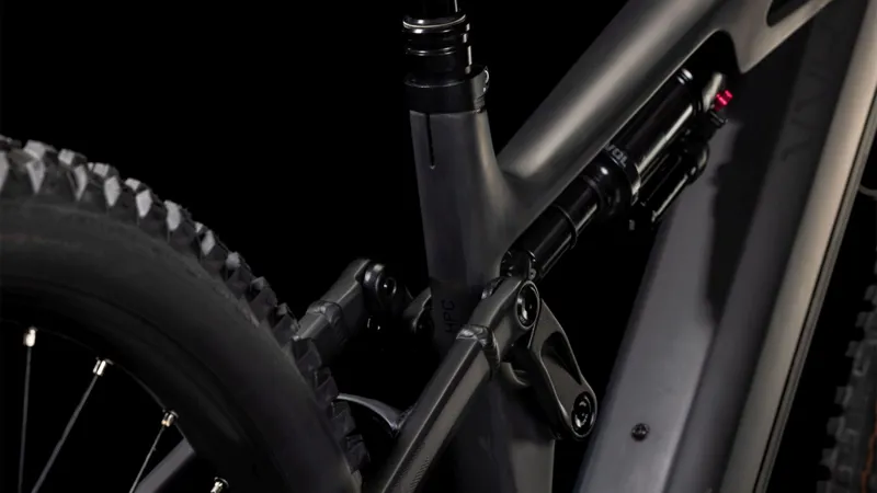 2025 Cube Stereo Hybrid One77 HPC SLX  - Electric Full Suspension Mountain Bike - Blackline-4