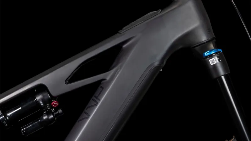 2025 Cube Stereo Hybrid One77 HPC SLX  - Electric Full Suspension Mountain Bike - Blackline-2