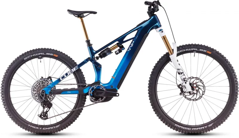 2025 Cube Stereo Hybrid One77 HPC AT - Electric Full Suspension Mountain Bike - Action Team