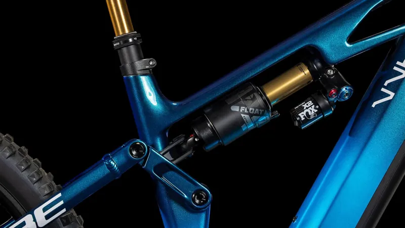 2025 Cube Stereo Hybrid One77 HPC AT - Electric Full Suspension Mountain Bike - Action Team-3