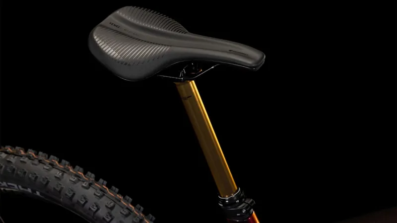 2025 Cube Stereo Hybrid One77 HPC TM - Electric Full Suspension Mountain Bike - Solar Eclipse / Bronze-4