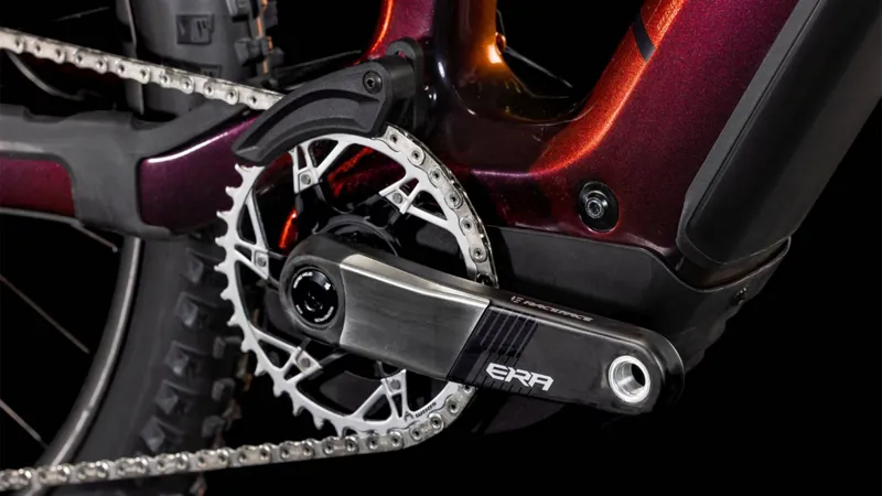 2025 Cube Stereo Hybrid One77 HPC TM - Electric Full Suspension Mountain Bike - Solar Eclipse / Bronze-3