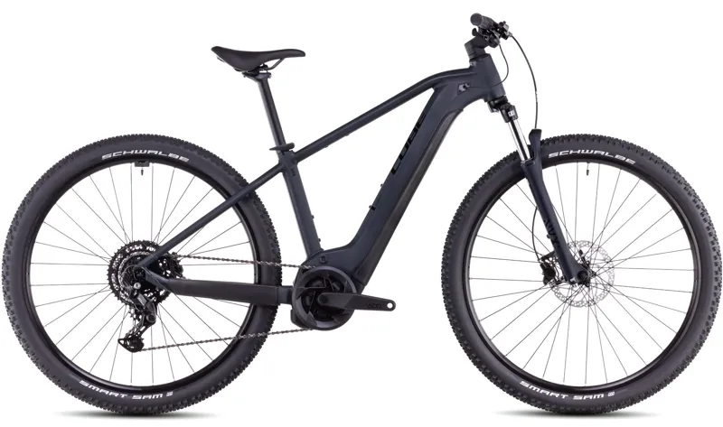 2025 Cube Reaction Hybrid Performance 625 - Electric Hardtail Mountain Bike - Night / Black