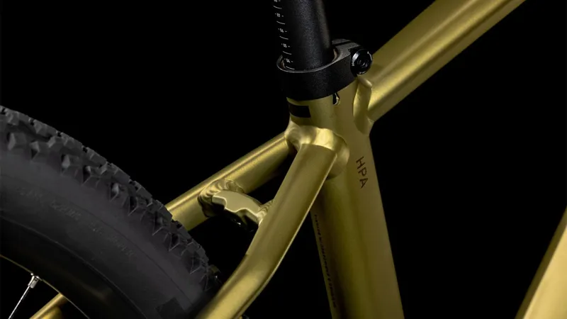 2025 Cube Reaction Hybrid Performance 625 - Electric Hardtail Mountain Bike - Golden Lime / Black-3