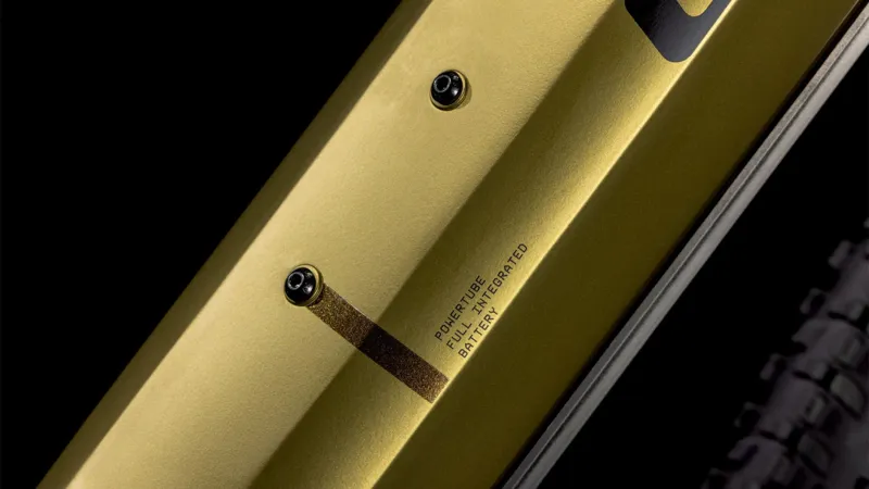 2025 Cube Reaction Hybrid Performance 625 - Electric Hardtail Mountain Bike - Golden Lime / Black-4