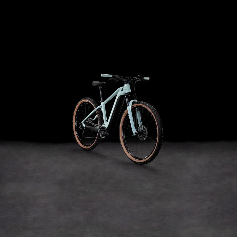 2025 Cube Reaction Hybrid Performance 500 - Electric Hardtail Mountain Bike - Sky Light Blue / White-1