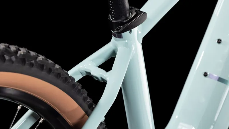 2025 Cube Reaction Hybrid Performance 500 - Electric Hardtail Mountain Bike - Sky Light Blue / White-3