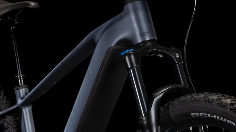 2025 Cube Reaction Hybrid Pro 800 - Electric Mountain Bike - Metallic Grey / Black-6