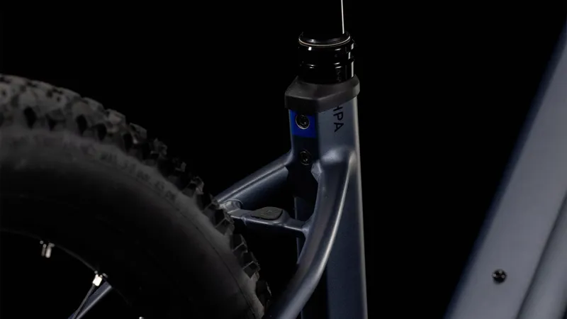 2025 Cube Reaction Hybrid Pro 800 - Step Thru Electric Mountain Bike - Metallic Grey / Black-3