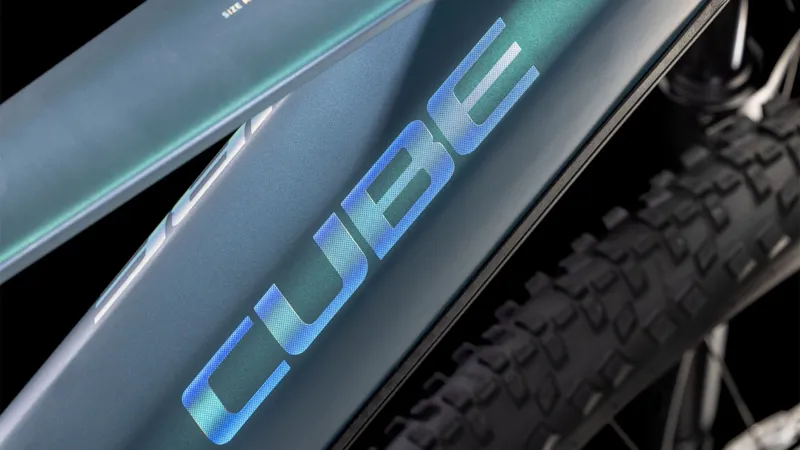 2025 Cube Reaction Hybrid Pro 600 - Electric Hardtail Mountain Bike - Smaragd Grey / Prism-3