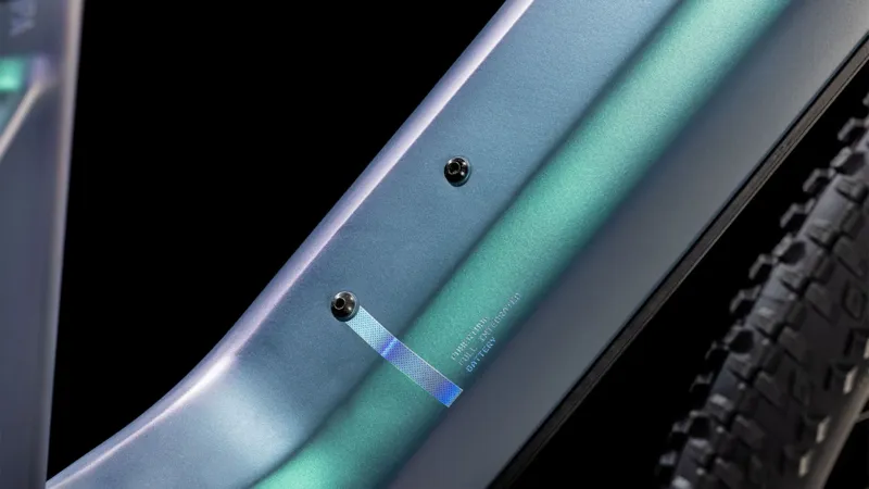 2025 Cube Reaction Hybrid Pro 600 - Step Thru Electric Hardtail Mountain Bike - Smaragd Grey / Prism-3