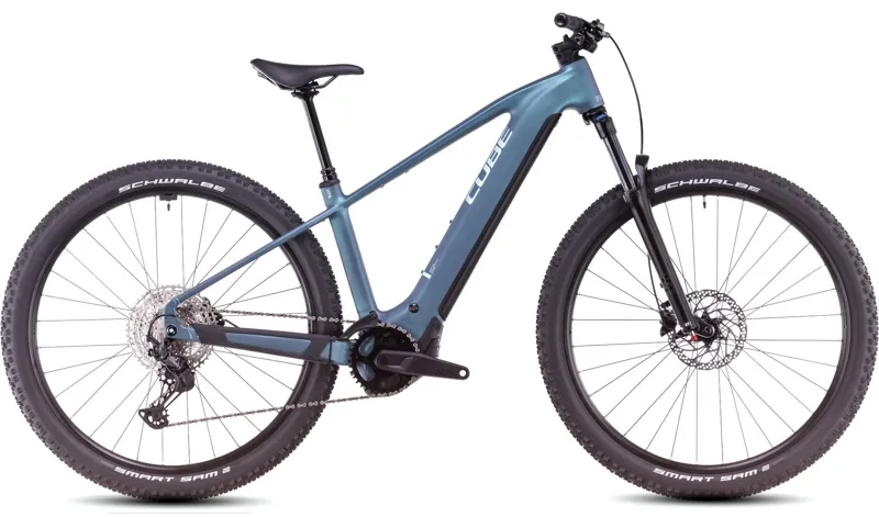 2025 Cube Reaction Hybrid Pro 800 - Electric Mountain Bike - Smaragd Grey / Prism